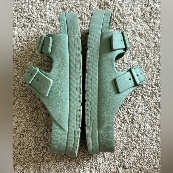MIA Platform Footbed Sandal 🩴 Seafoam Green SZ 6 - Picture 4 of 6